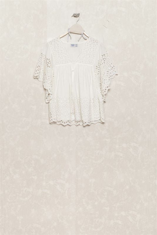 Md´M Leyenda- Blusa en crudo chica - Imagen 1