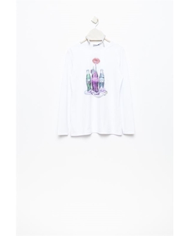 Md´M Leyenda- Camiseta punto blanca chica - Imagen 1