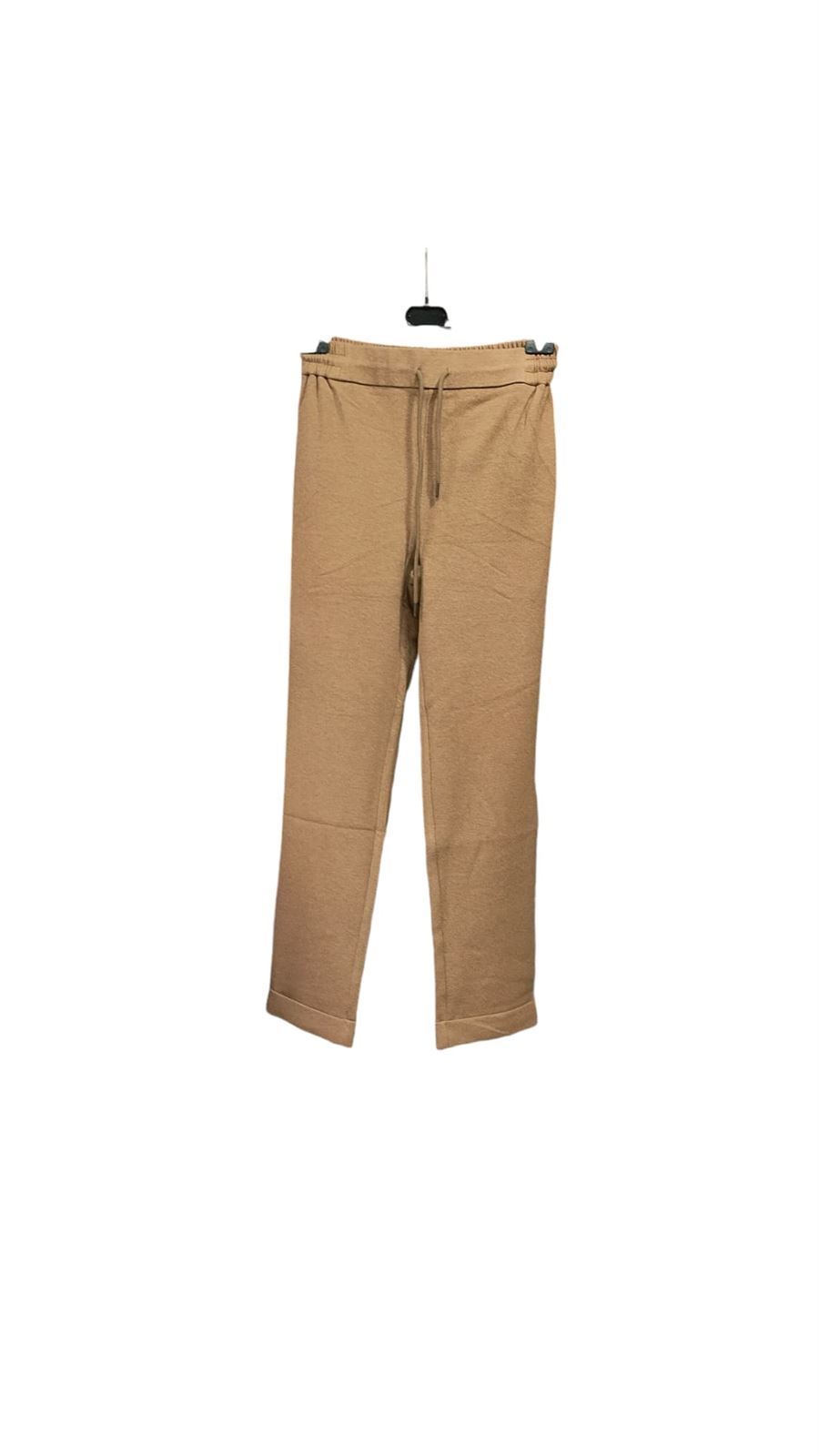 Md´M_ Pantalón algodón camel - Imagen 1