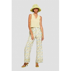 Md´M_ Pantalón ancho estampado floral - Imagen 1