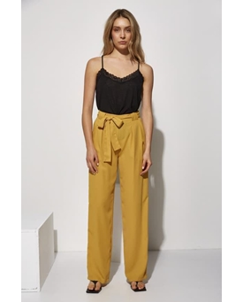 Md´M_ Pantalón flojo ocre - Imagen 1