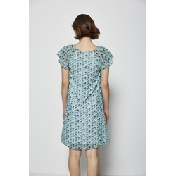 Md´M_ Vestido azul estampado floral - Imagen 2