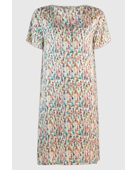 Md´M_ Vestido camisero estampado barcos - Imagen 1