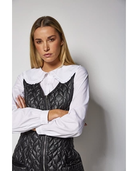 Md´M Vestido chaleco negro - Imagen 2