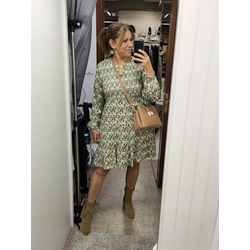 Md´M_ Vestido corto en kaki - Imagen 1