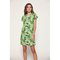 Md´M_ Vestido corto estampado tropical - Imagen 2
