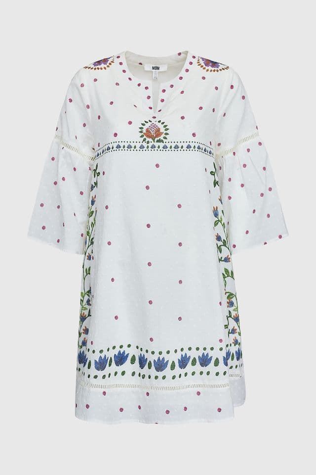 Md´M_ Vestido corto estampado - Imagen 1