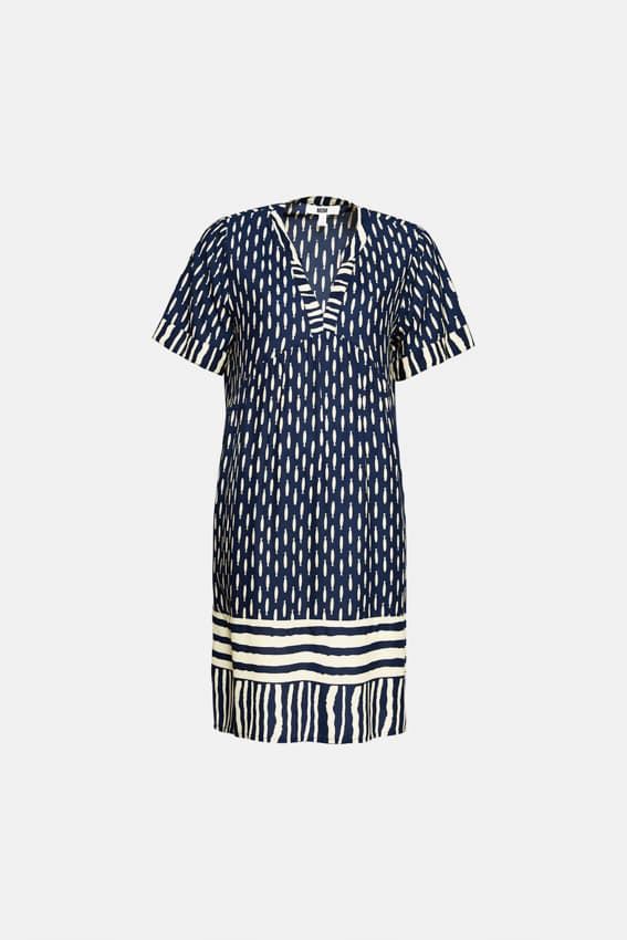 Md´M _ Vestido corto marino estampado sardinas - Imagen 3