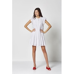 Md´M_ Vestido de algodón blanco - Imagen 1