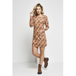 Md´M_ Vestido de punto estampado - Imagen 1