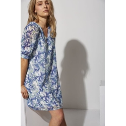 Md´M_ Vestido estampado acuarelas - Imagen 1