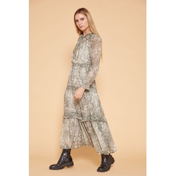 Md´M_ Vestido estampado verde - Imagen 2