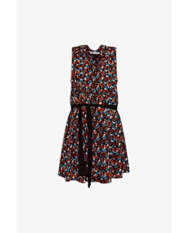 Md´M_ Vestido evasé camisero estampado - Imagen 1