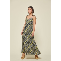 Md´M_Vestido largo estampado flor - Imagen 1