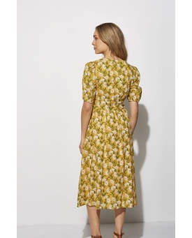 Md´M_ Vestido midi con estampado camomila - Imagen 2