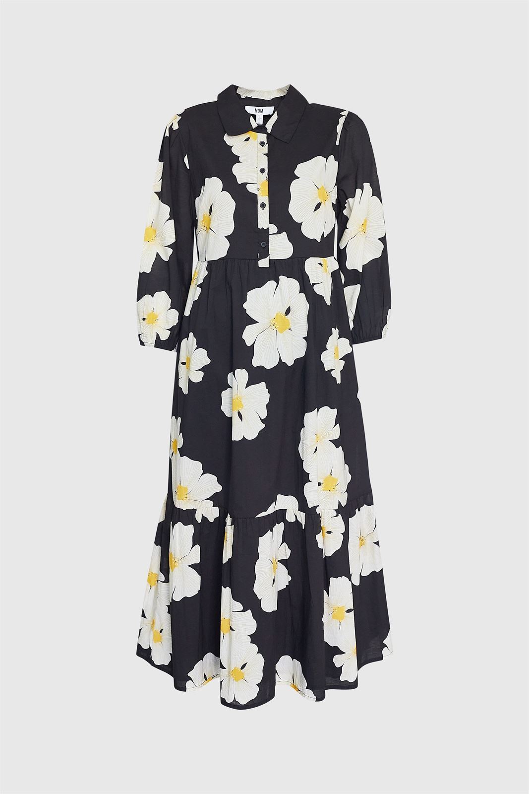 Md´M_ Vestido midi estampado magnolia - Imagen 1