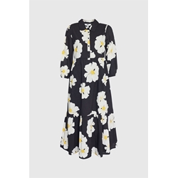 Md´M_ Vestido midi estampado magnolia - Imagen 1