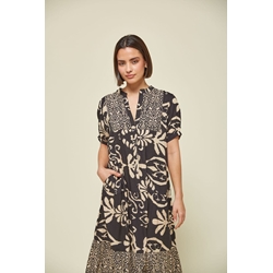 Md´M_ Vestido midi ikat - Imagen 2