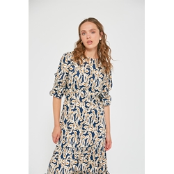 Md´M_ Vestido midi ramas - Imagen 1