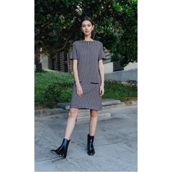 MD´M-Vestido punto pata de gallo - Imagen 1