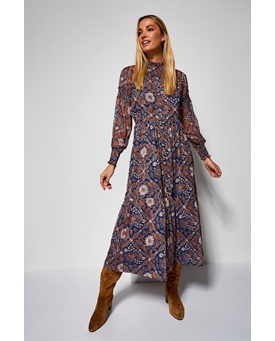 Md´M_ Vestido tapiz largo marino - Imagen 1