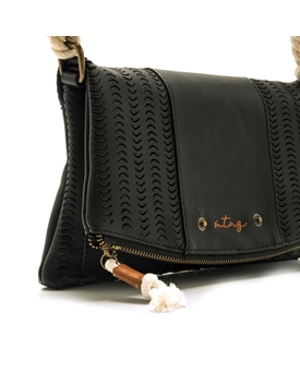 Mtng-Mustang_ Bolso bandolera cress negro - Imagen 2