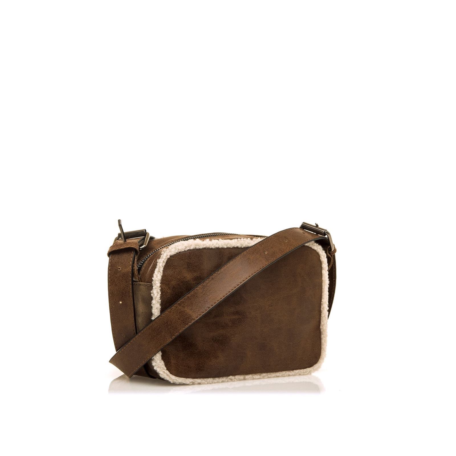 Mtng-Mustang_ Bolso bandolera cuero con pelo - Imagen 4