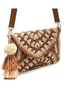 Mtng-Mustang_ Bolso rafia dari - Imagen 2