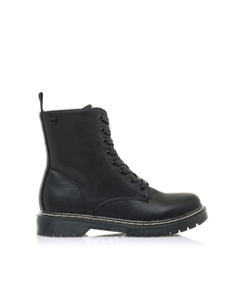 Mtng-Mustang_ Botín estilo militar negro - Imagen 1