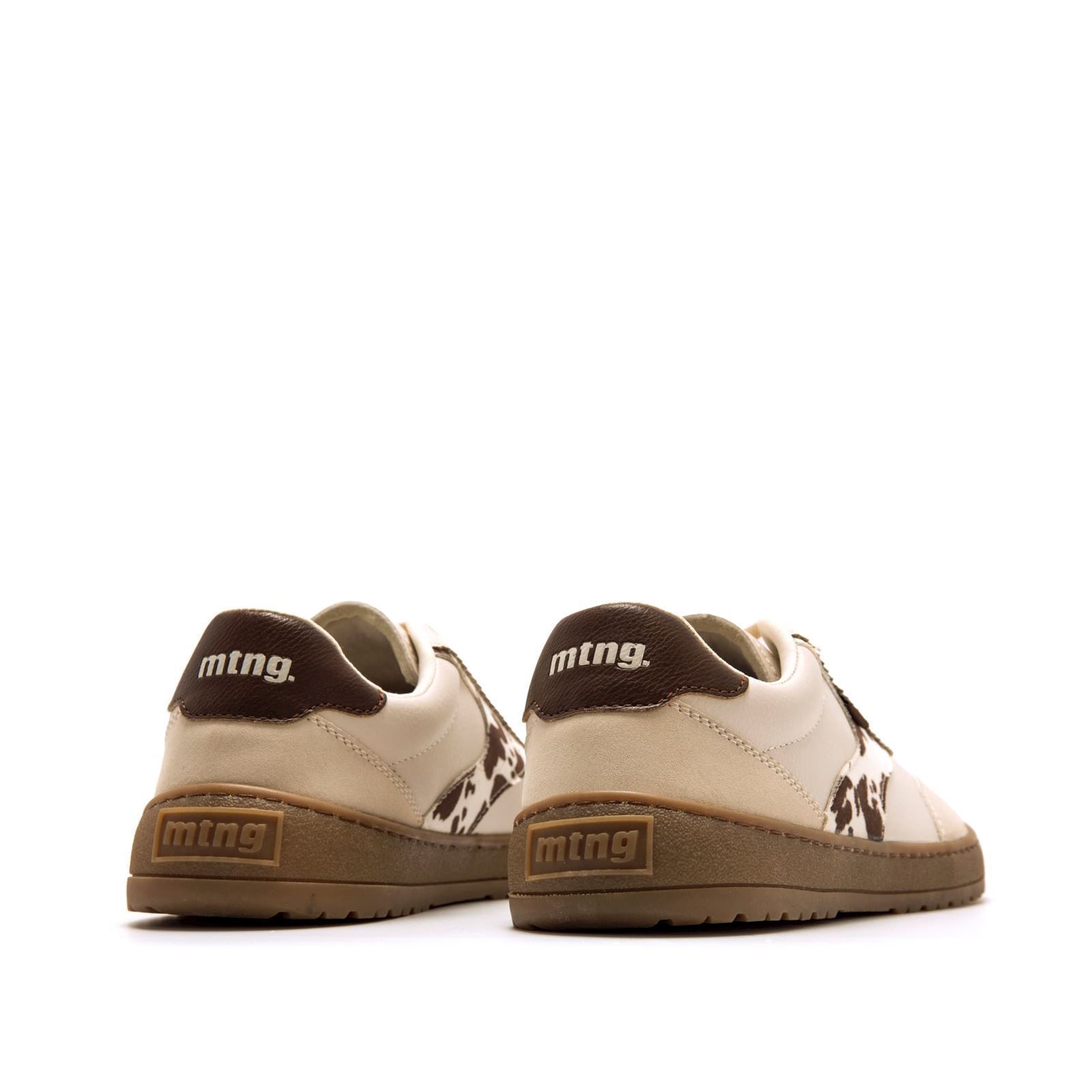 Mtng-Mustang_ Deportiva barefoot alask beige - Imagen 5