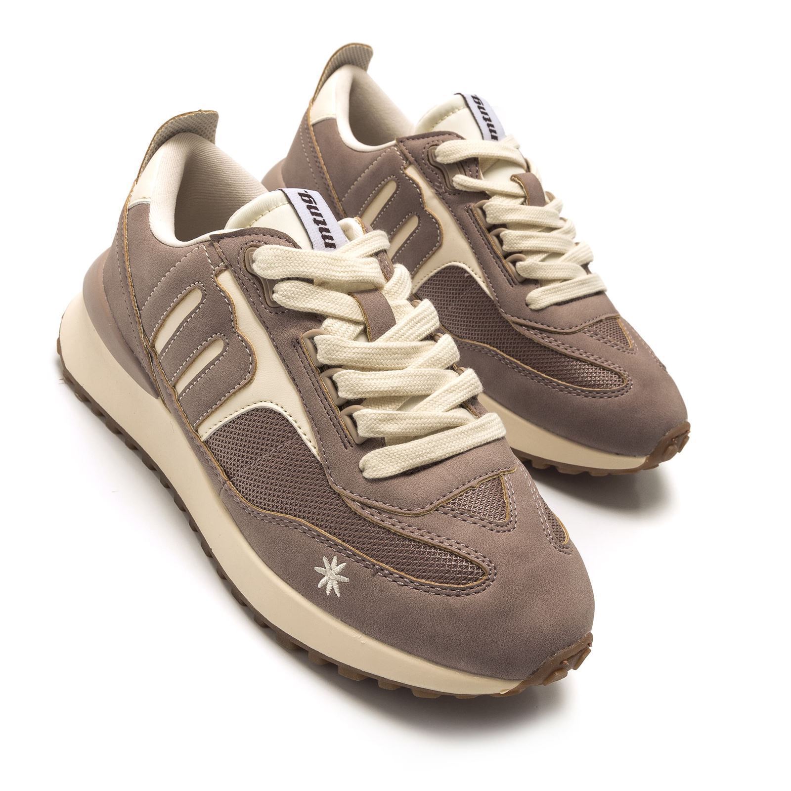 Mtng-Mustang_ Deportiva qamar taupe - Imagen 6