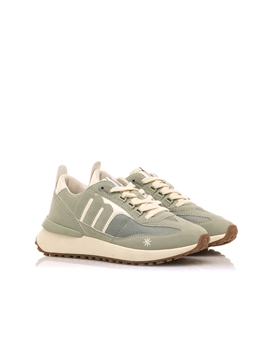 Mtng-Mustang_ Deportiva qamar verde chica - Imagen 2