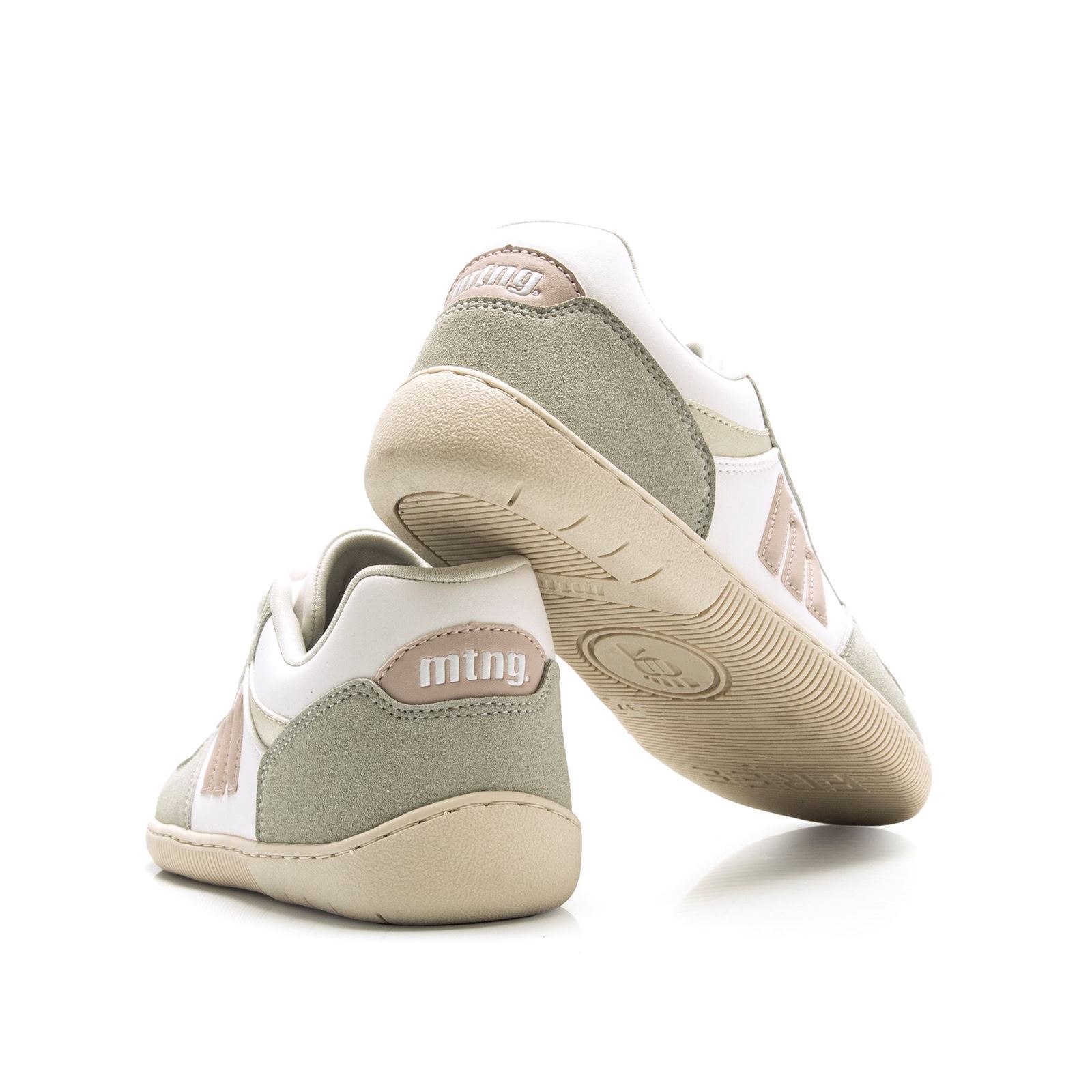 Mtng-Mustang_ Deportivo barefoot plity off white - Imagen 3