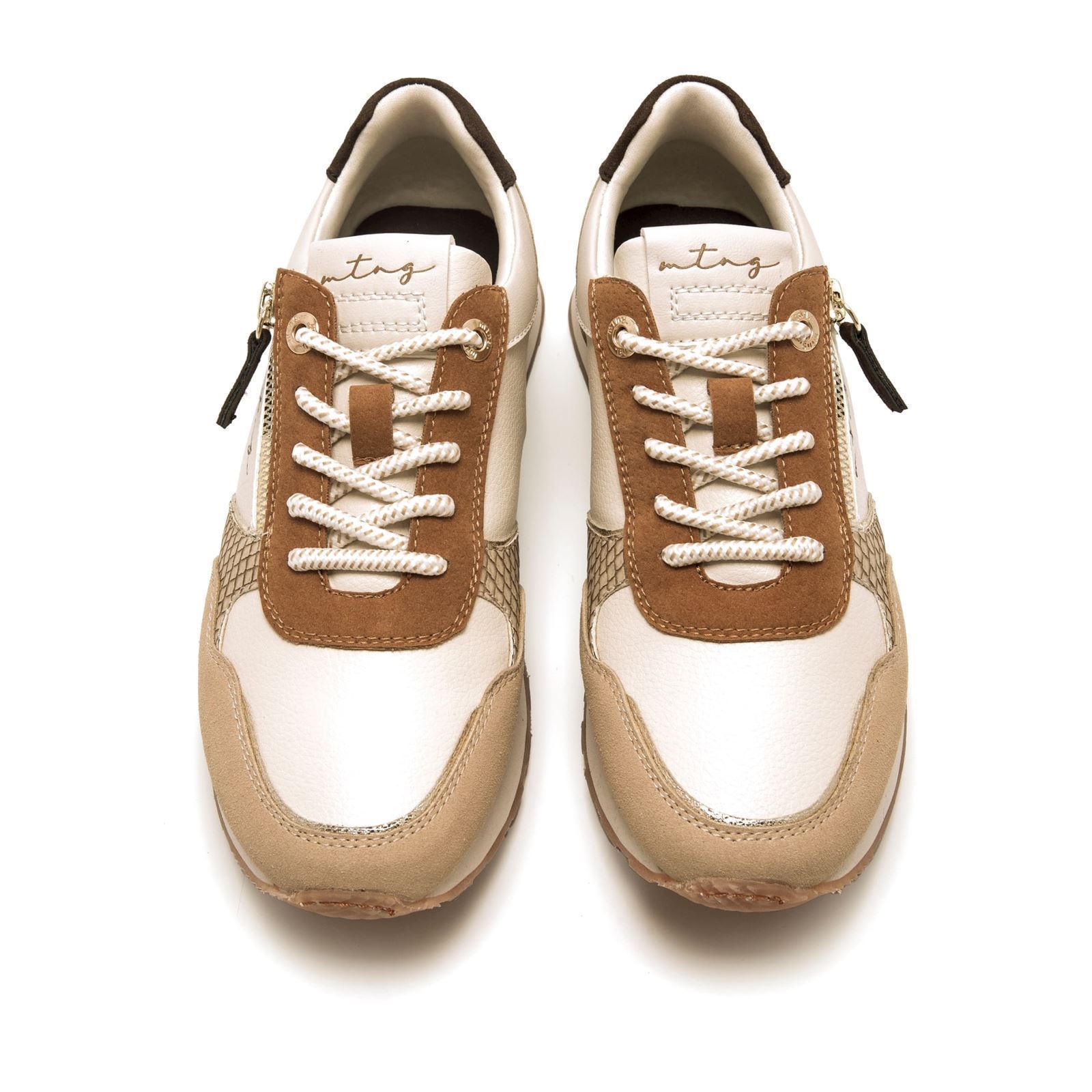 Mtng-Mustang_ Deportivo murri hueso/lottos cuero - Imagen 4