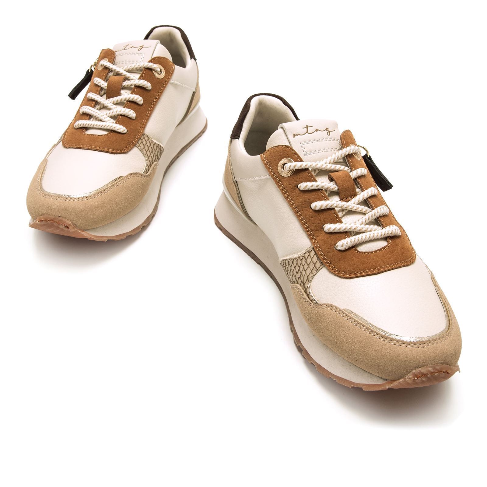 Mtng-Mustang_ Deportivo murri hueso/lottos cuero - Imagen 6