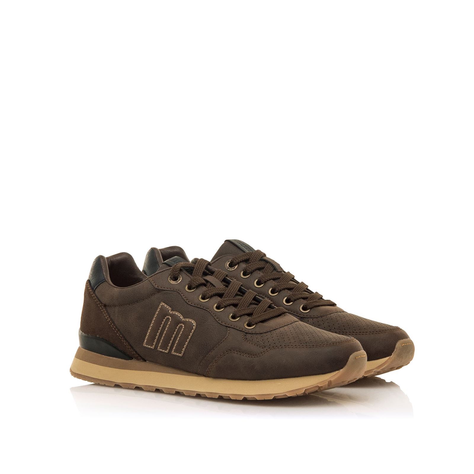 Mtng-Mustang_ Deportivo porland classic marrón - Imagen 5