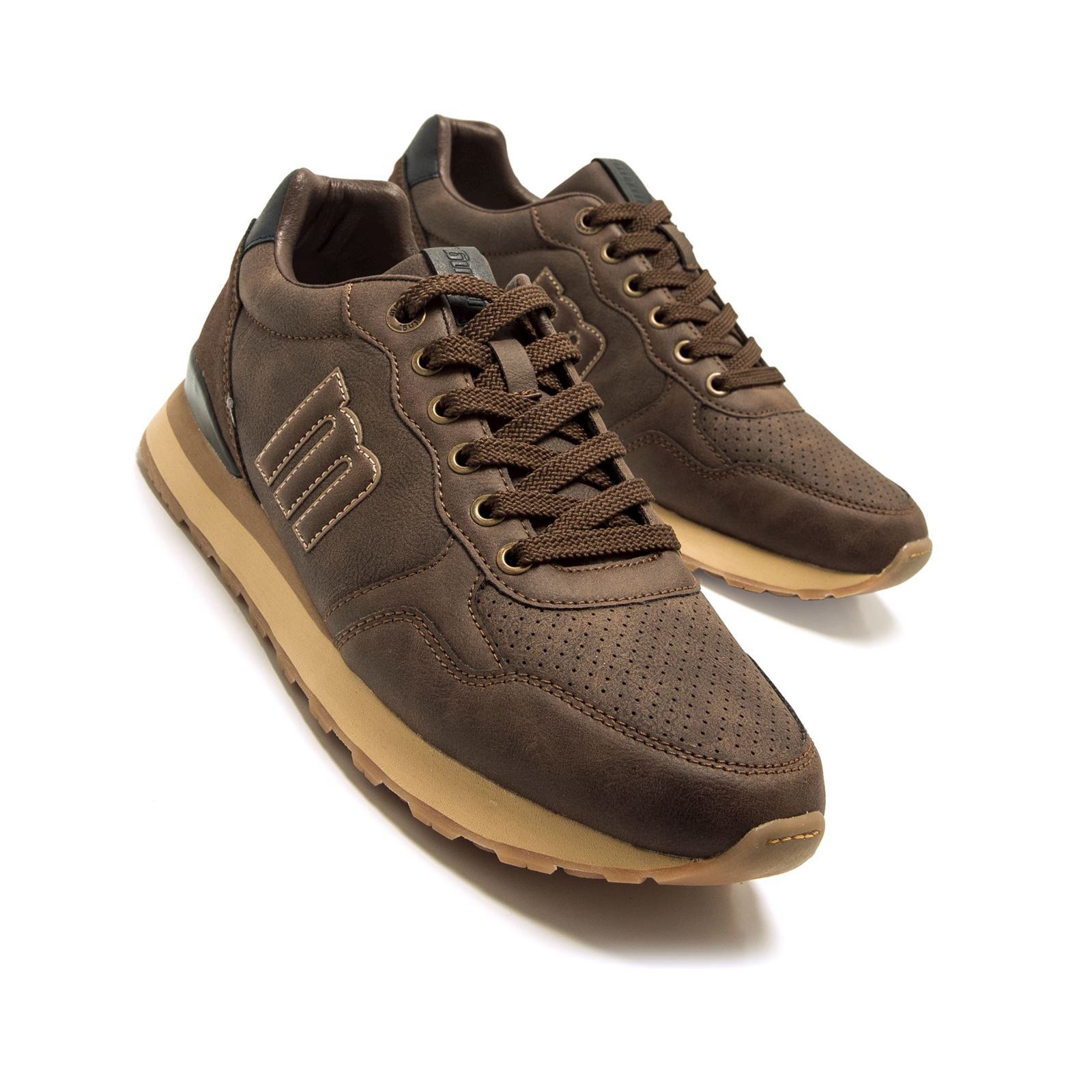 Mtng-Mustang_ Deportivo porland classic marrón - Imagen 6