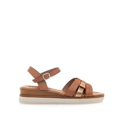 Mtng- Mustang_ Sandalia de piel Daniela - Imagen 1