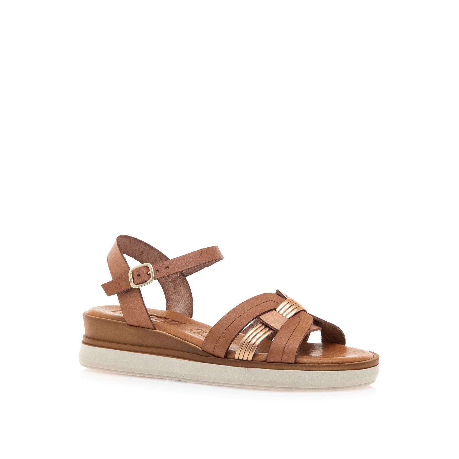 Mtng- Mustang_ Sandalia de piel Daniela - Imagen 2