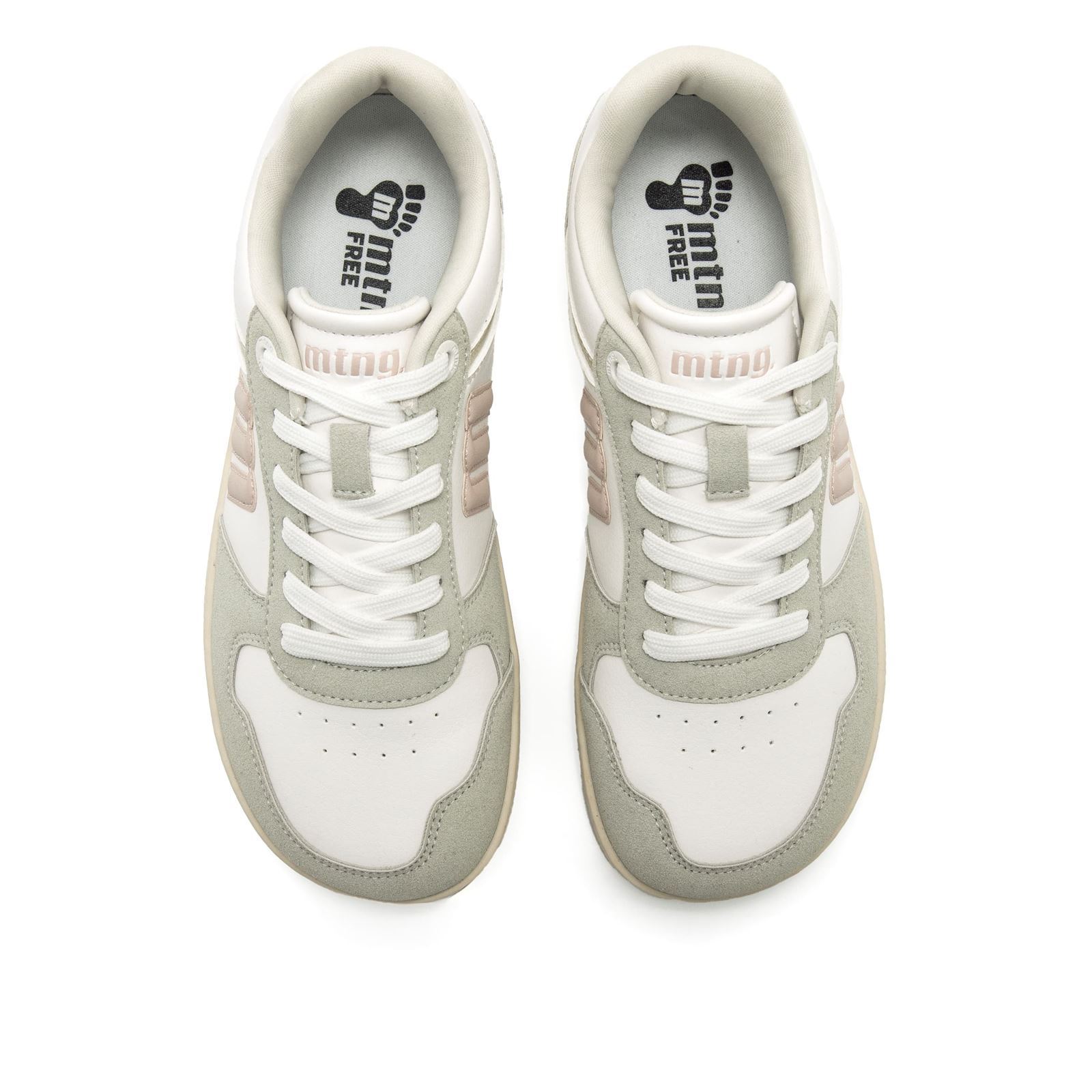 Mtng-Mustang_ Zapatilla free blanco barefoof - Imagen 6