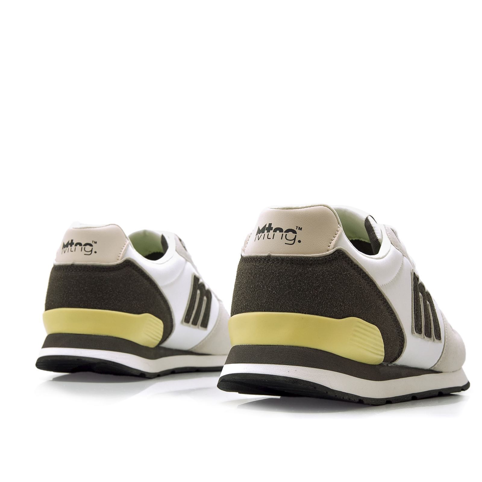 MUSTANG_Deportivo blanco-gris hombre - Imagen 3