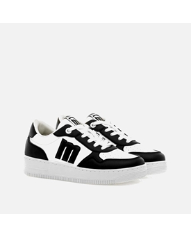 Mustang- Deportivo chica blanco/negro - Imagen 2