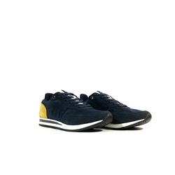 Mustang_ Deportivo suede marino chico. - Imagen 2