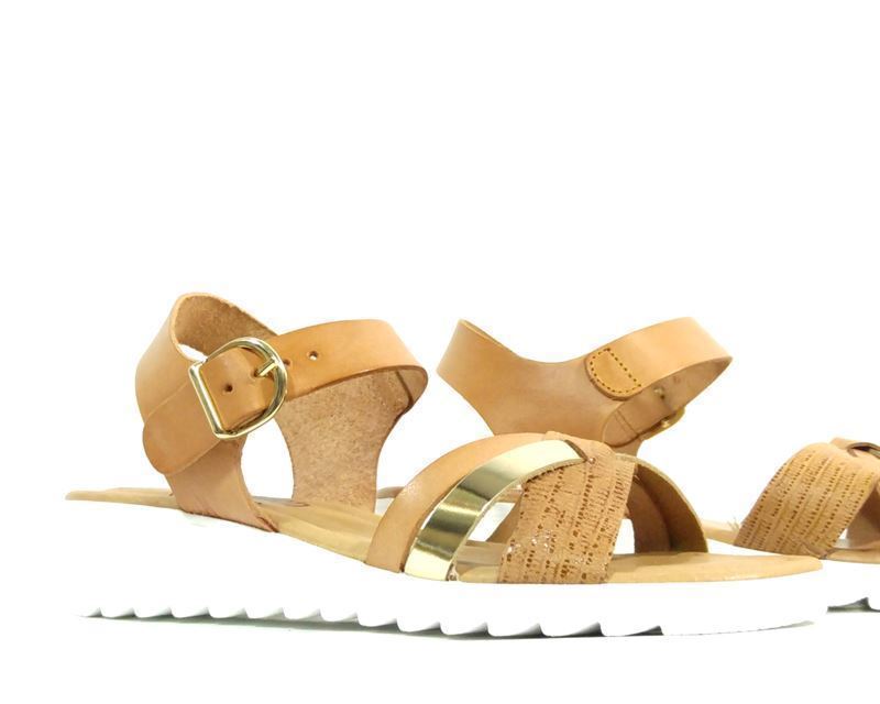 Mustang_ Sandalia marsi cuero - Imagen 2