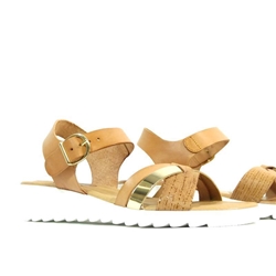 Mustang_ Sandalia marsi cuero - Imagen 2