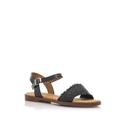 Mustang_ Sandalia trenza piel desflecada - Imagen 2
