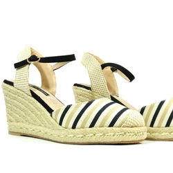 Mustang_ Sandalia Strip negro - Imagen 2