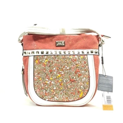 Nano de la Rosa_ Bolso bandolera stones coral - Imagen 1