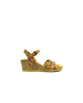Panama Jack_ Sandalia Vera cork floral - Imagen 1