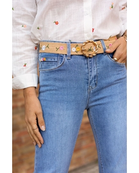 Pantalón tejano recto - Imagen 2